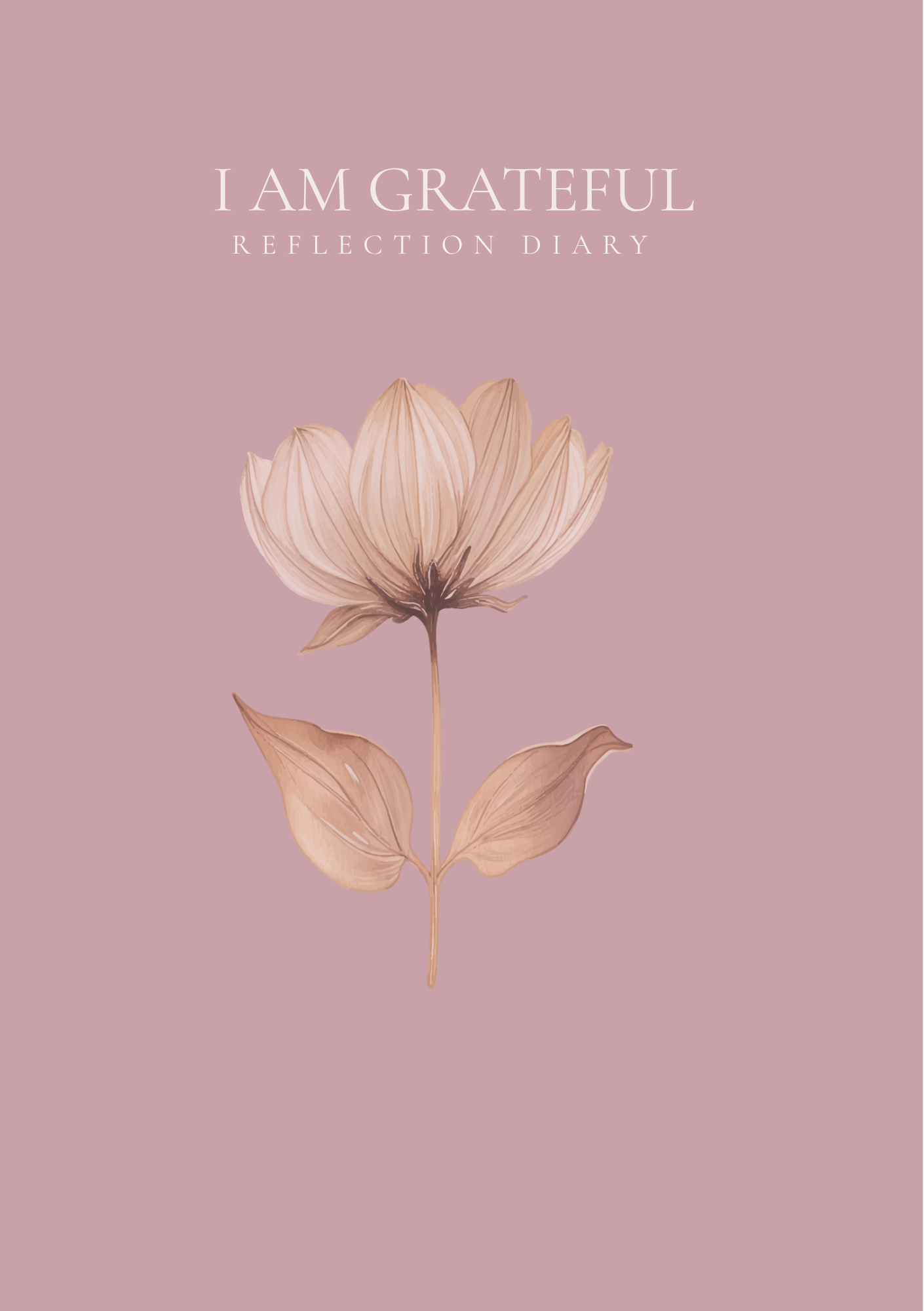 I am Grateful - A Reflection Diary I A5 I Digital Download