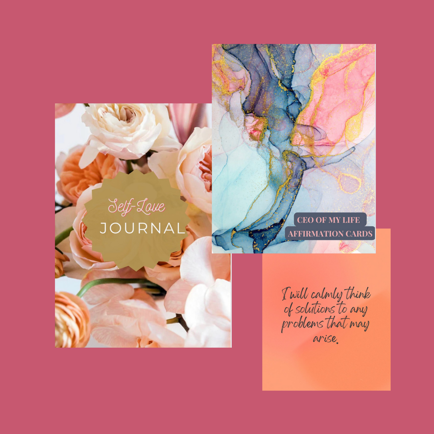 Journals with Affirmation Cards