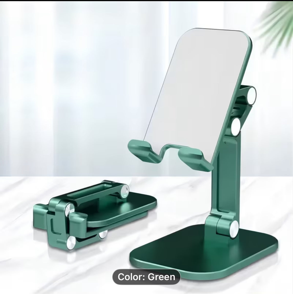 Adjustable phone and tablet holder