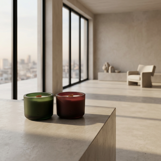 Soy Candle With Wooden Wick | Lucence by Mo