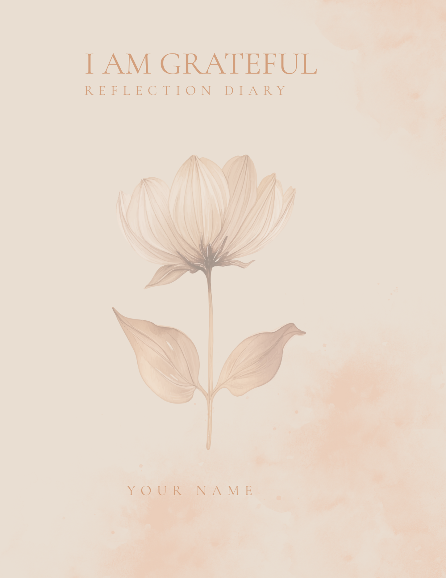 I am Grateful - A Reflection Diary I A5 I Digital Download