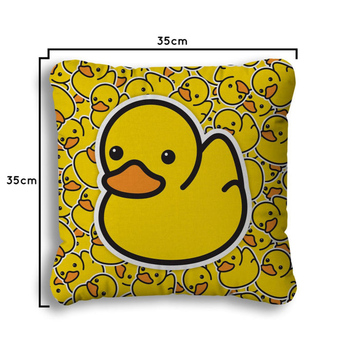 Sticker-Style Printed Pillow – Fun Pop Art Pillow (Custom Option Available!)