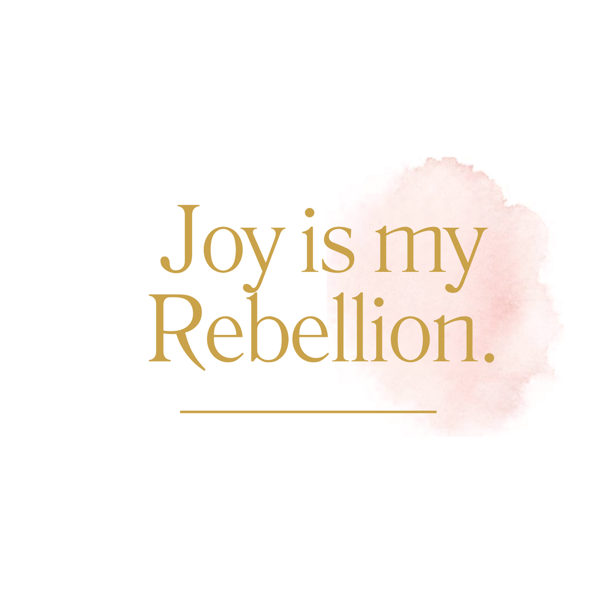 Soft Joy Affirmation Cushion (40 x 40cm)