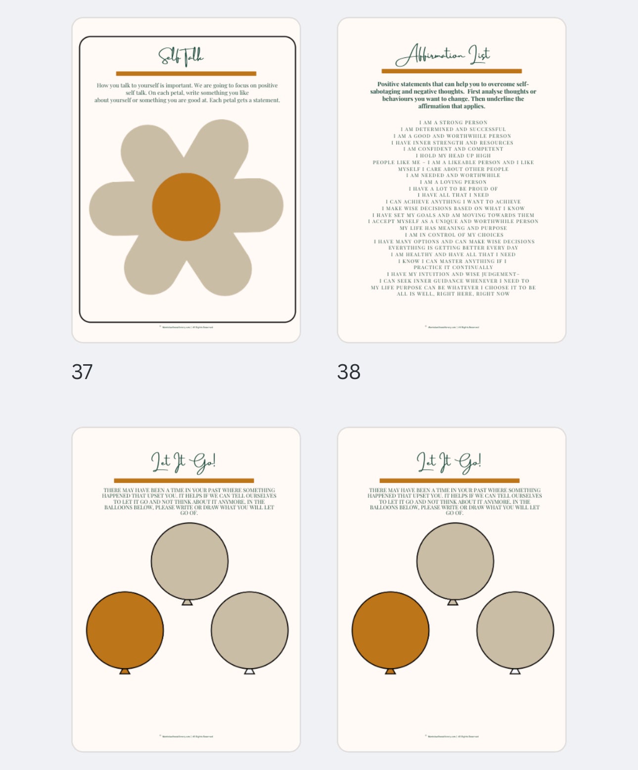 Annual Planner and Notebook Bundle