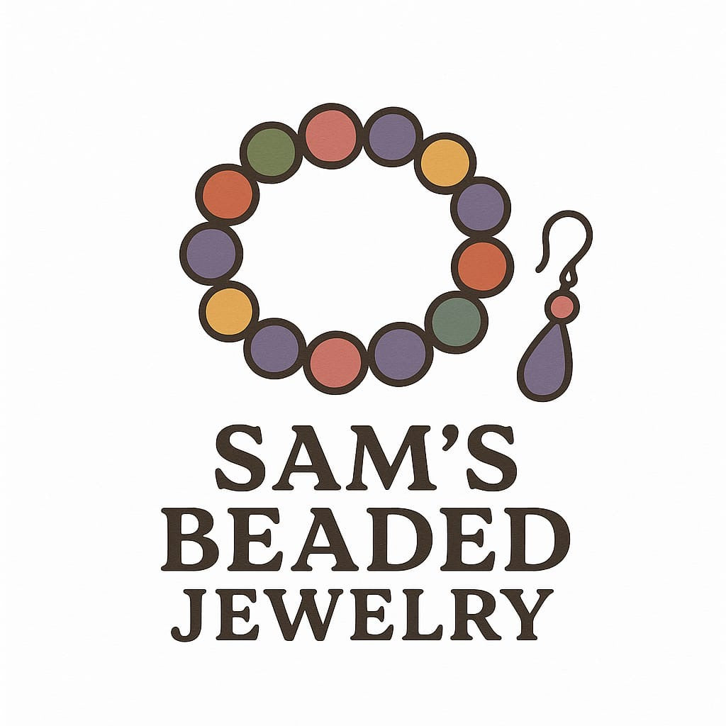 Silver Charm Drop Earrings I Sam's Beaded Jewellery