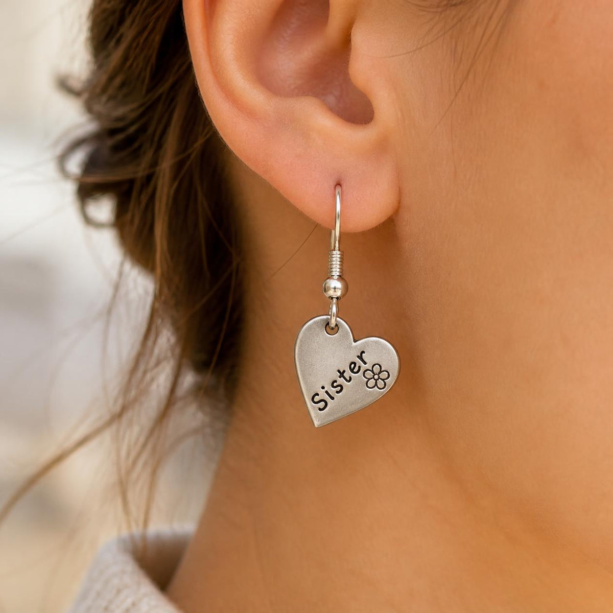 Sunrise Charm Gift Bundle – Silver Charm Earrings & African Sunrise Notebook