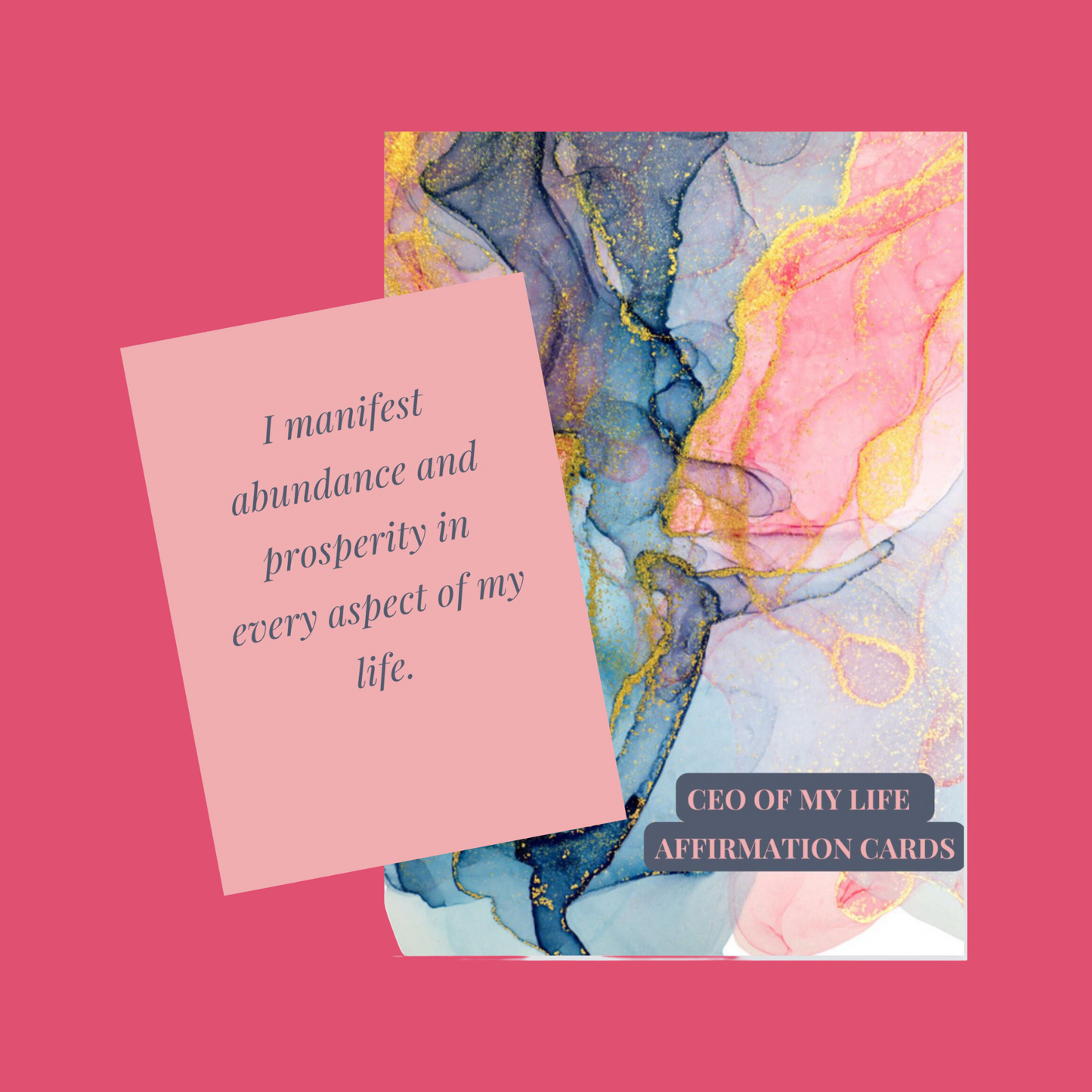 CEO of My Life 2024 Set of 2 Planners PLUS  Free Affirmation Cards: May - August 2024 & September - December 2024