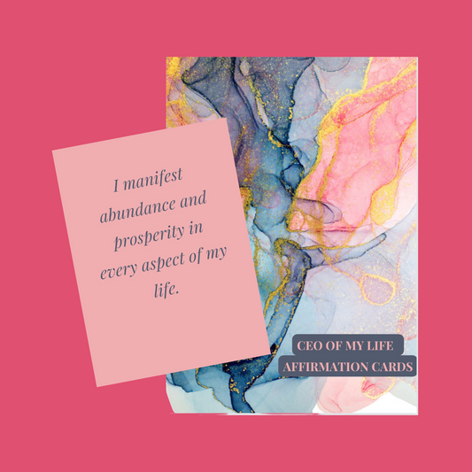 CEO Of My Life Affirmation Cards - Set of 20 Cards