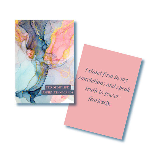 CEO of my Life affirmation cards