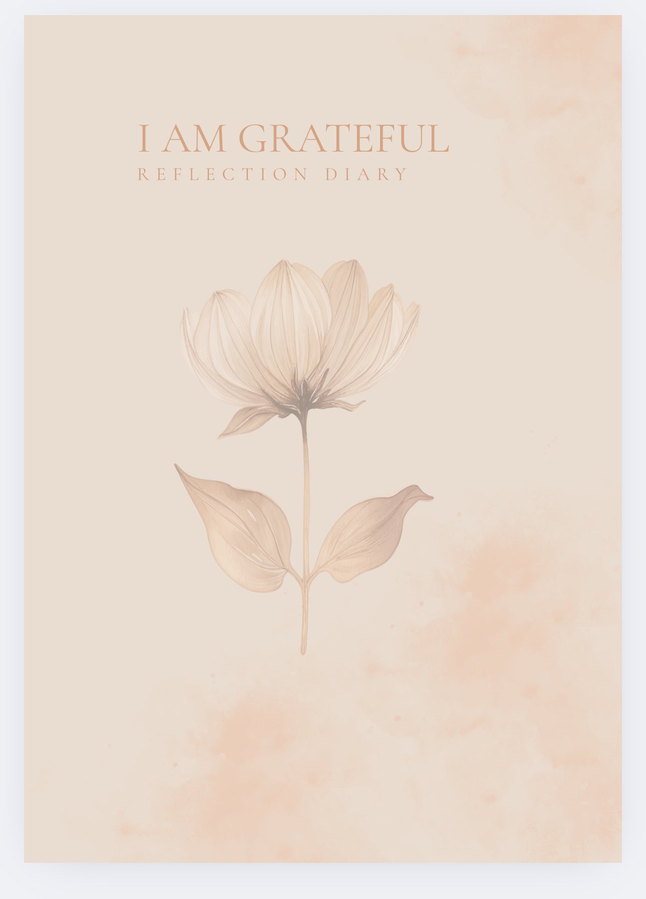 I am Grateful - A Reflection Diary I A5 I Digital Download