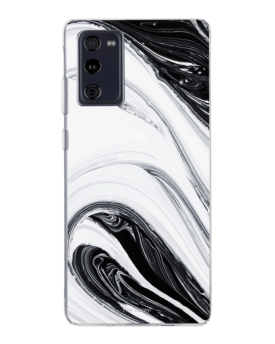Hey Casey! Black Swirl Phone Case for iPhone Samsung Huawei