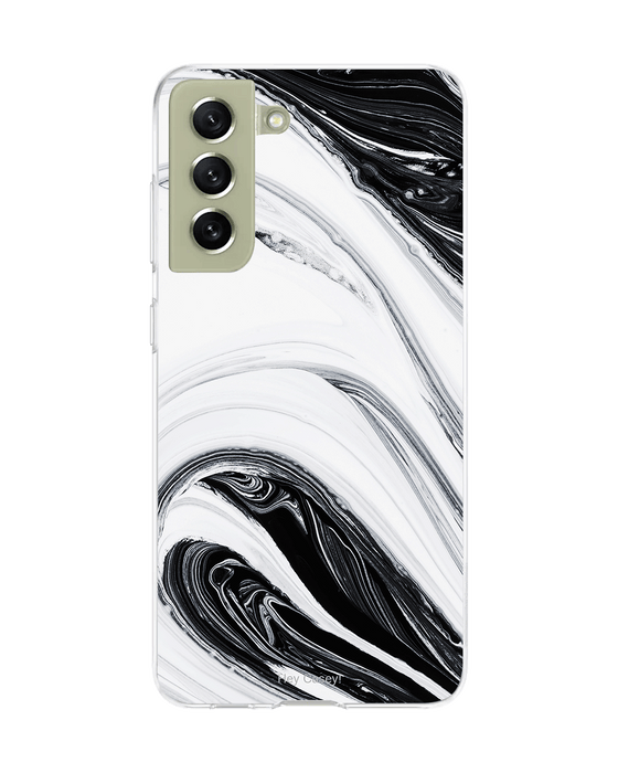 Hey Casey! Black Swirl Phone Case for iPhone Samsung Huawei