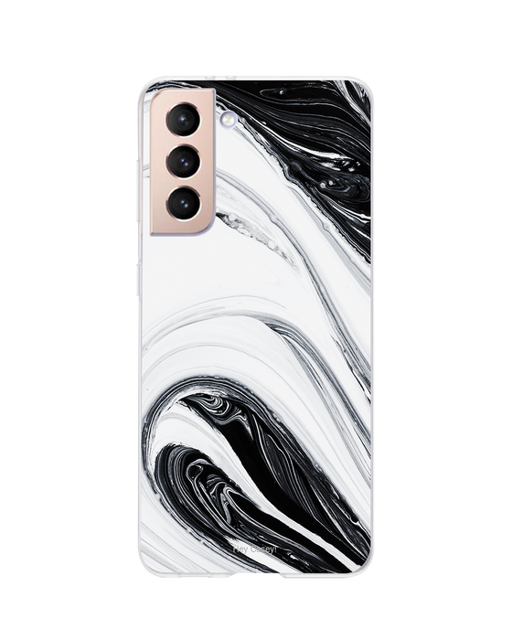 Hey Casey! Black Swirl Phone Case for iPhone Samsung Huawei