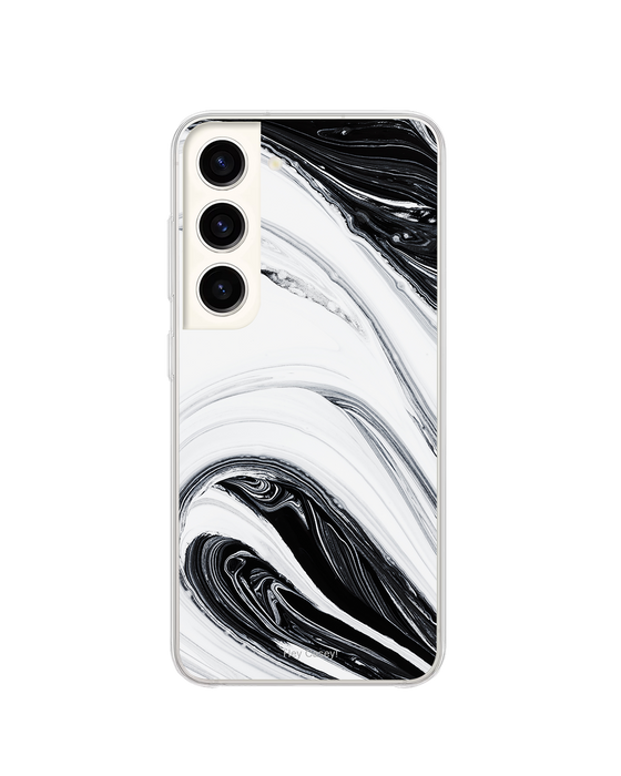 Hey Casey! Black Swirl Phone Case for iPhone Samsung Huawei