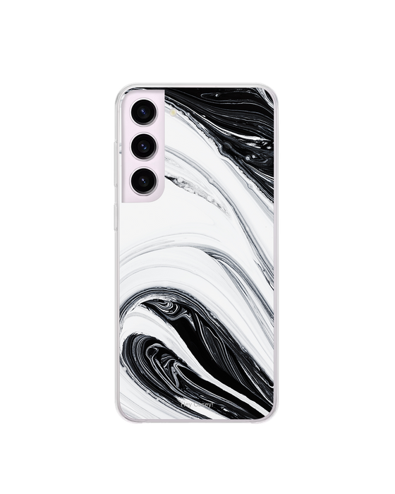 Hey Casey! Black Swirl Phone Case for iPhone Samsung Huawei