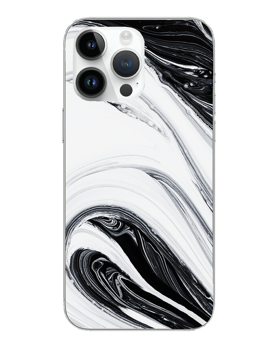 Hey Casey! Black Swirl Phone Case for iPhone Samsung Huawei
