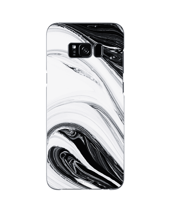 Hey Casey! Black Swirl Phone Case for iPhone Samsung Huawei