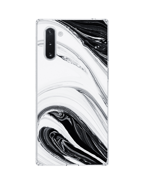 Hey Casey! Black Swirl Phone Case for iPhone Samsung Huawei