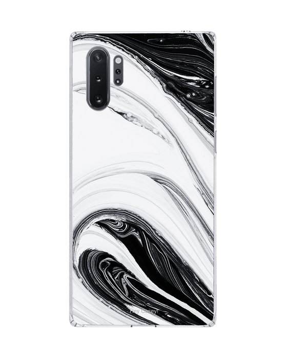 Hey Casey! Black Swirl Phone Case for iPhone Samsung Huawei