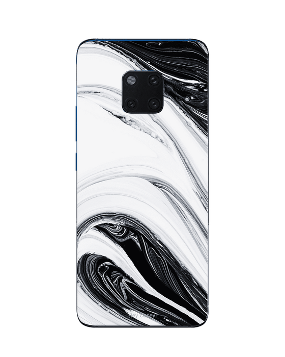 Hey Casey! Black Swirl Phone Case for iPhone Samsung Huawei