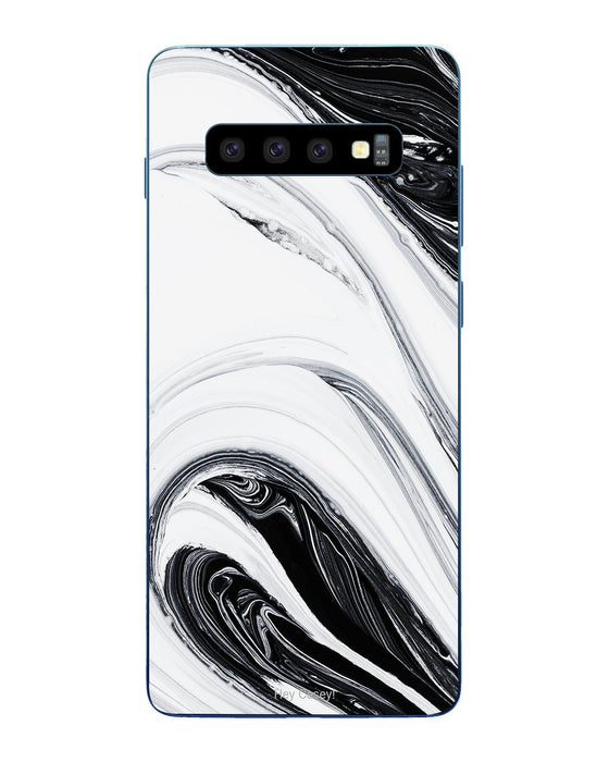 Hey Casey! Black Swirl Phone Case for iPhone Samsung Huawei