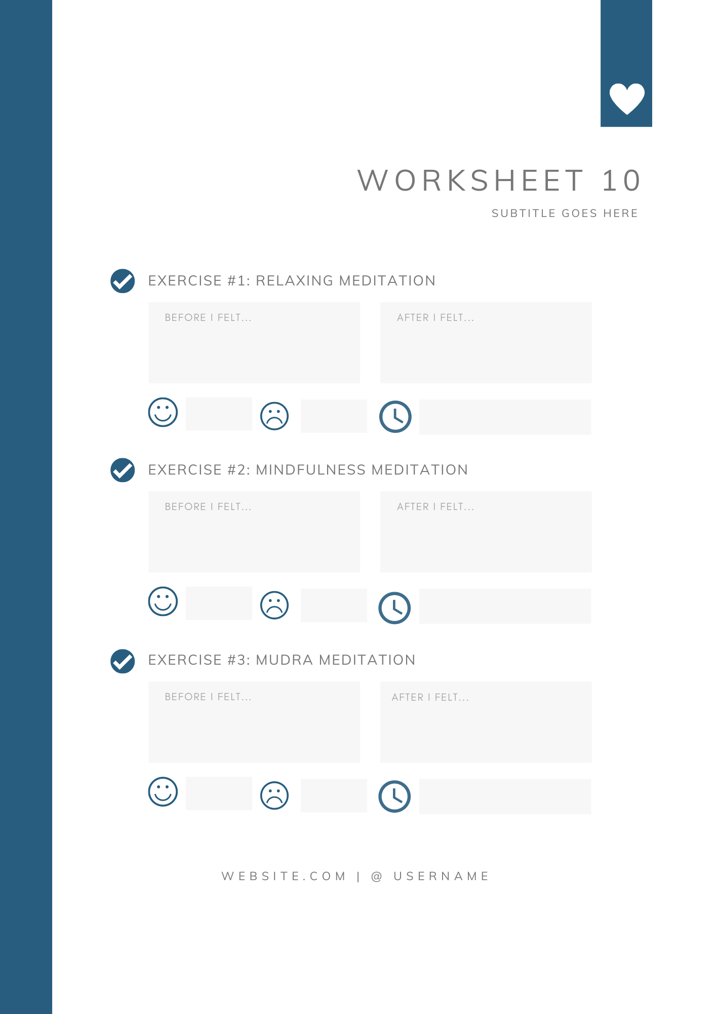 Workbook Template