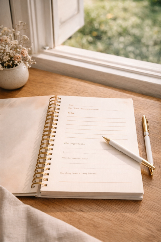 I am Grateful - A Reflection Diary I A5 I Digital Download