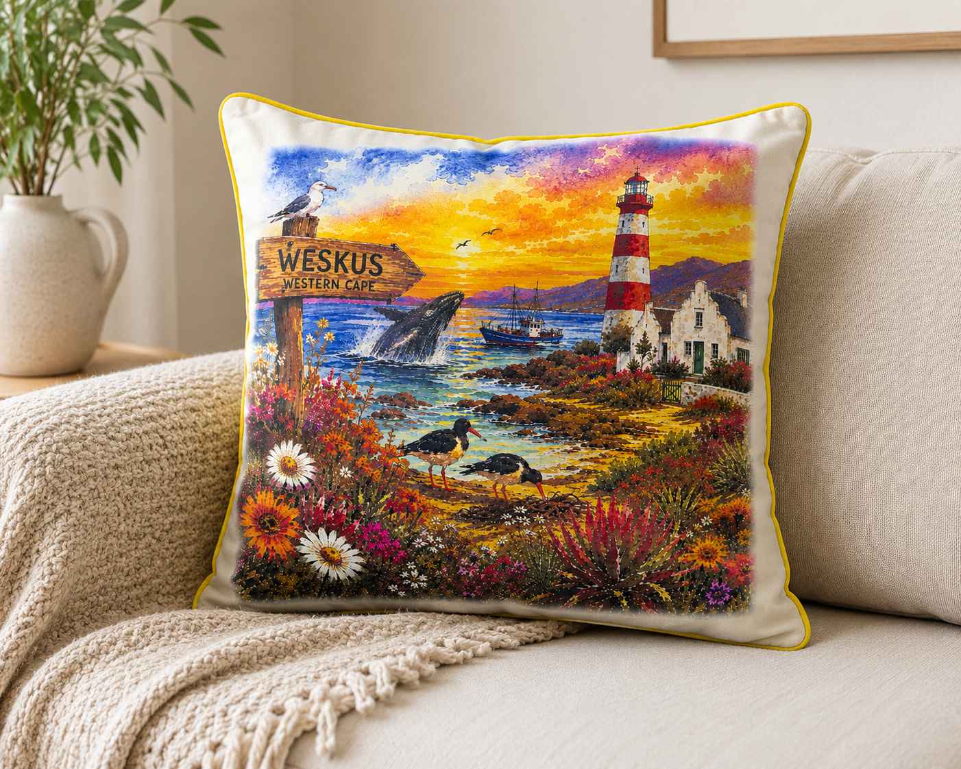 The West Coast Collection – Cushion Cover | The Next Chapter Studio