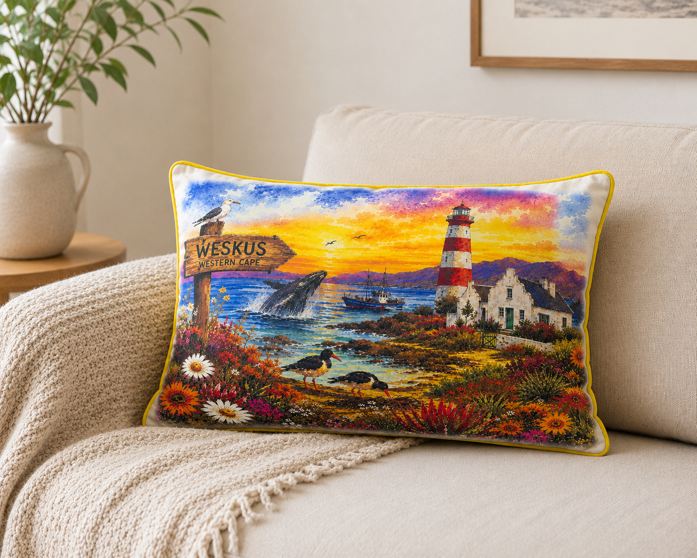 The West Coast Collection – Cushion Cover | The Next Chapter Studio