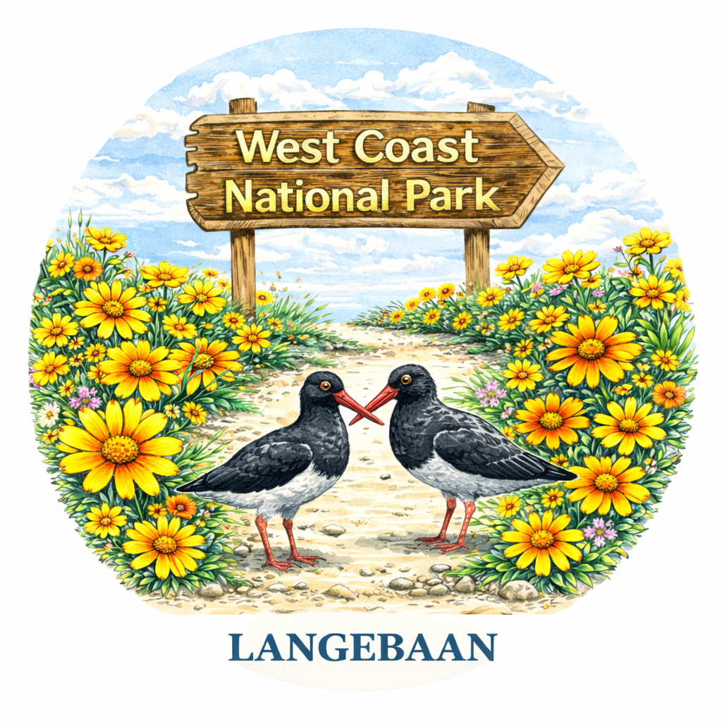 West Coast Collection  :  Set of 6 Langebaan Coasters