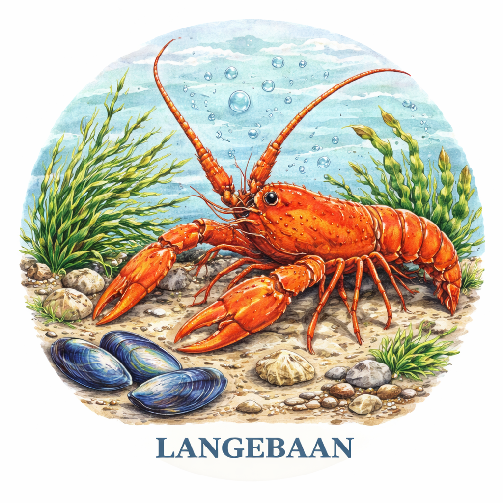 West Coast Collection  :  Set of 6 Langebaan Coasters