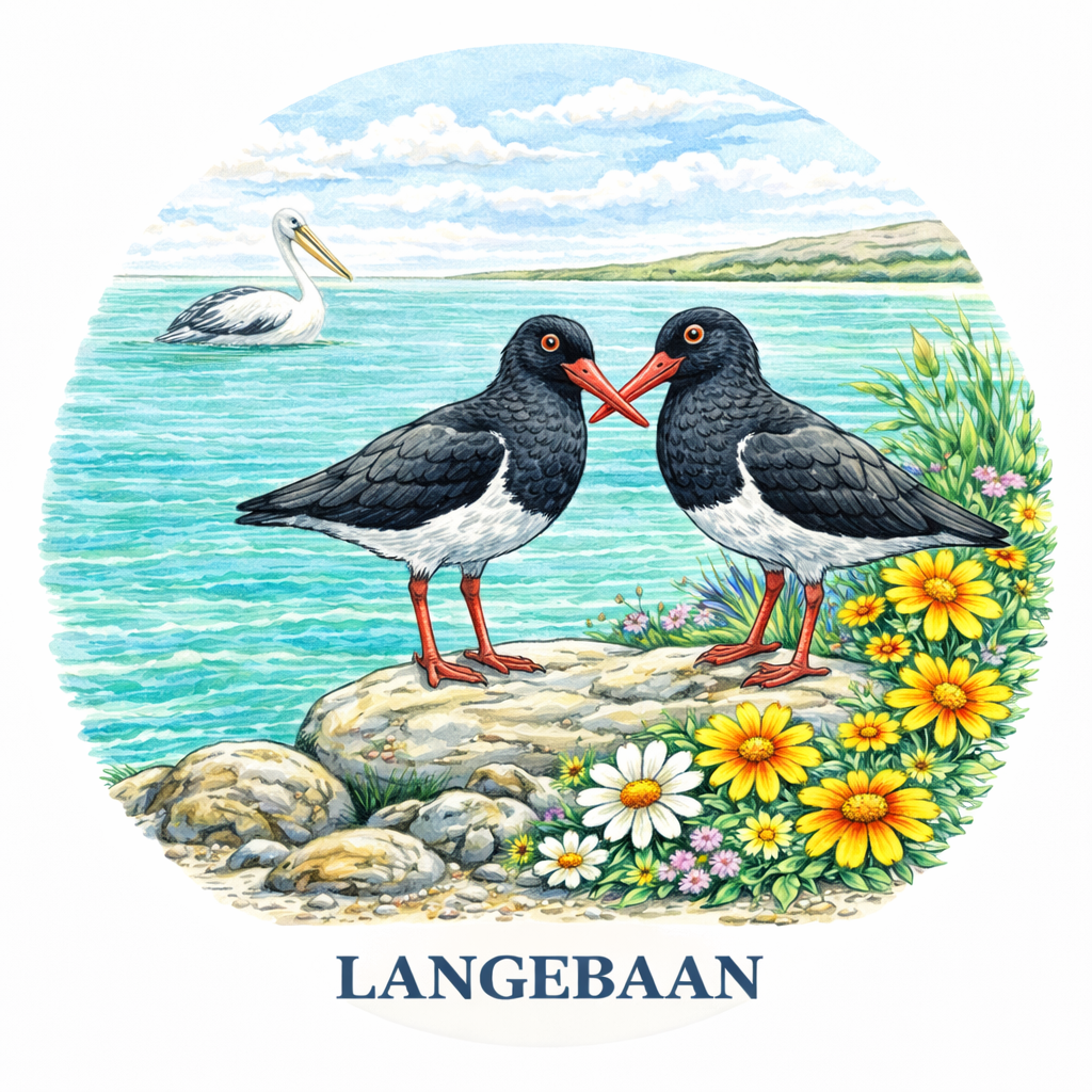 West Coast Collection  :  Set of 6 Langebaan Coasters