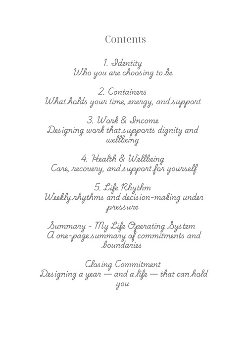 My Life Operating System