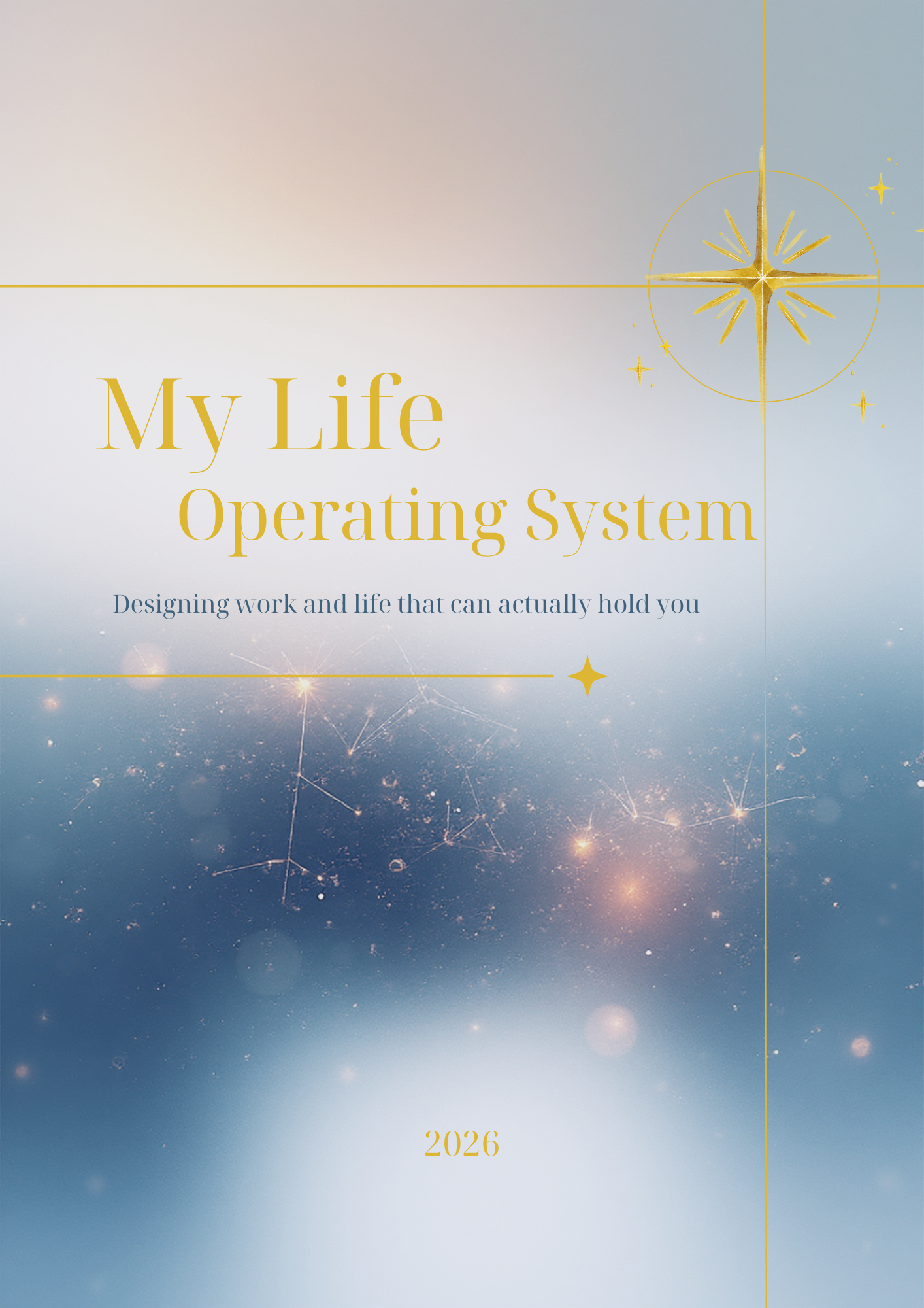 My Life Operating System Workbook I A5 I Digital Download
