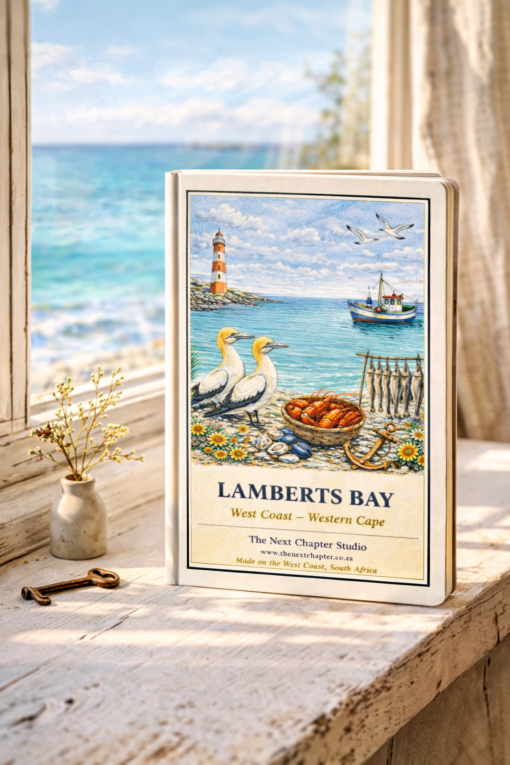 West Coast Cover Blank Journal | Print-Ready Digital Download | A5 I Various Towns