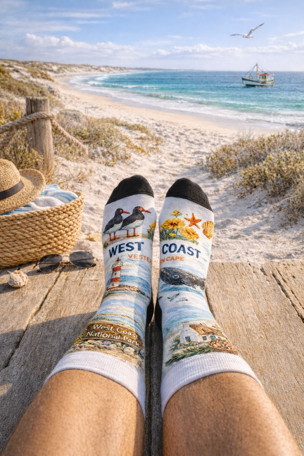 West Coast Collection Socks | One Size Fits All | Made on the West Coast, South Africa