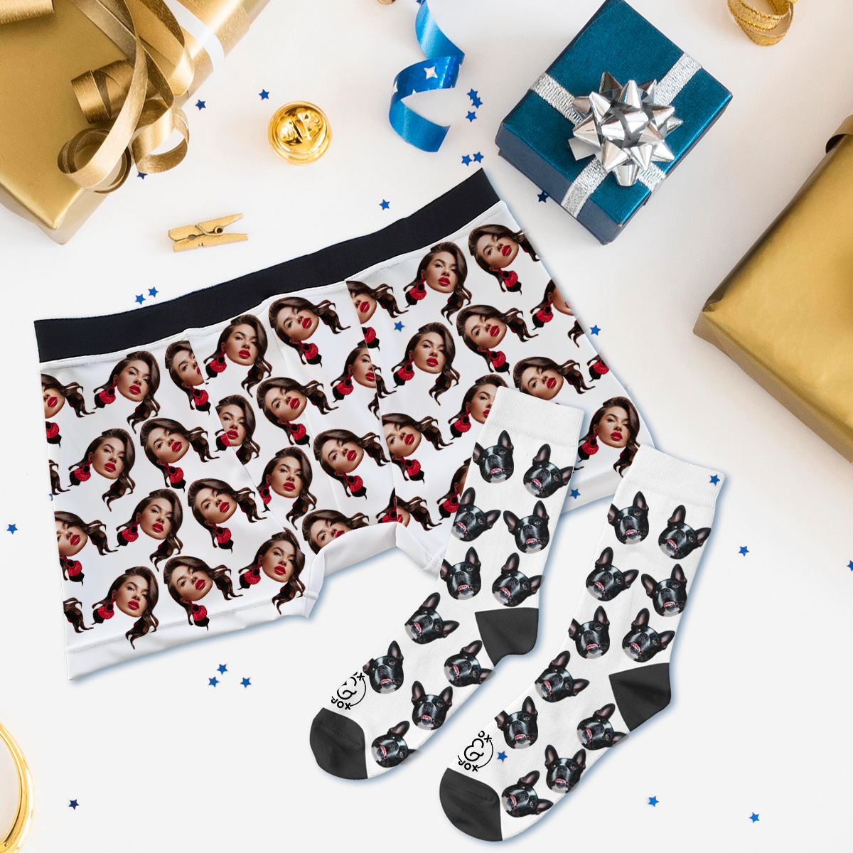customisable men's boxers and jocks
