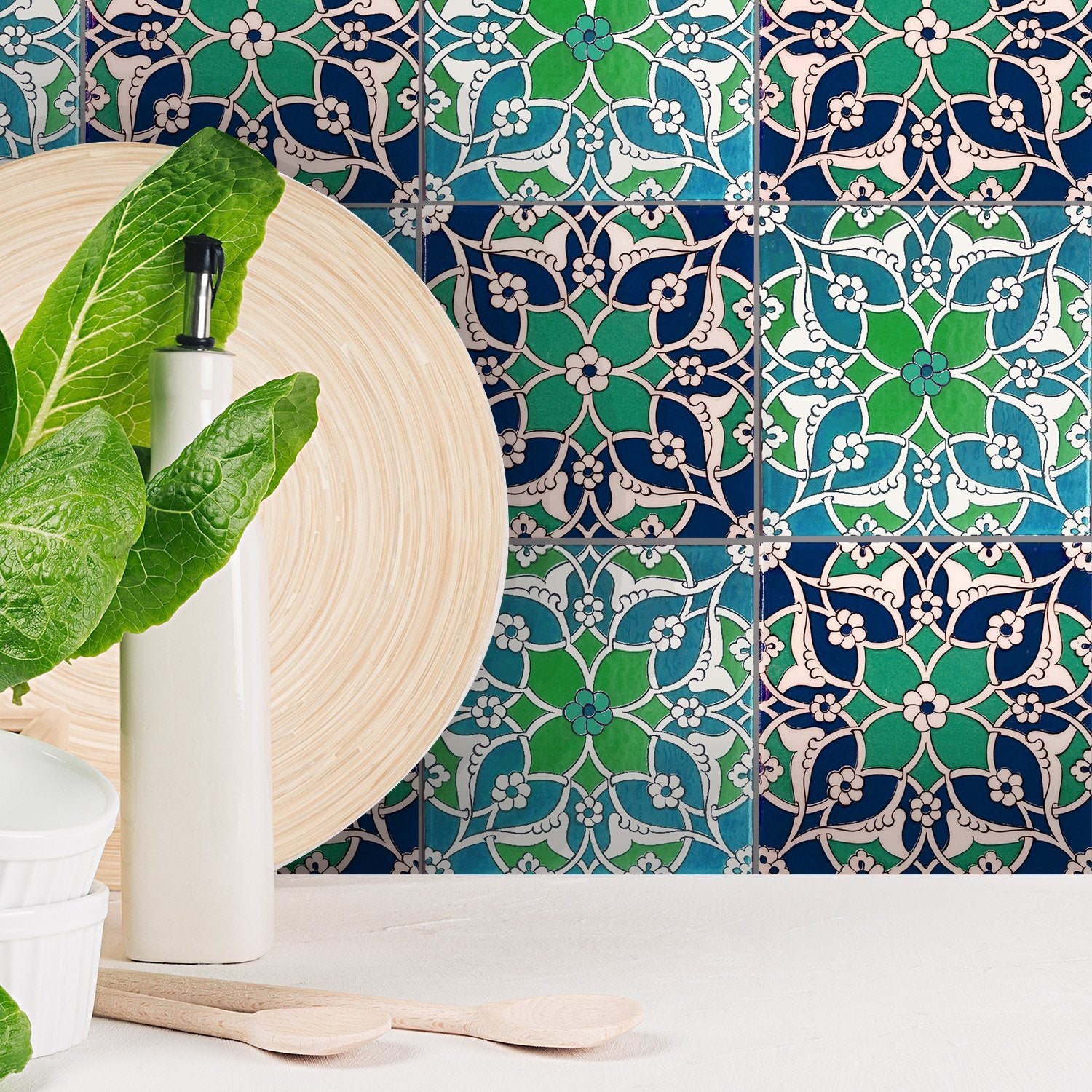 Tilevera stick on vinyl wall tiles