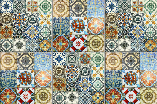 Tilevera stick on vinyl wall tiles