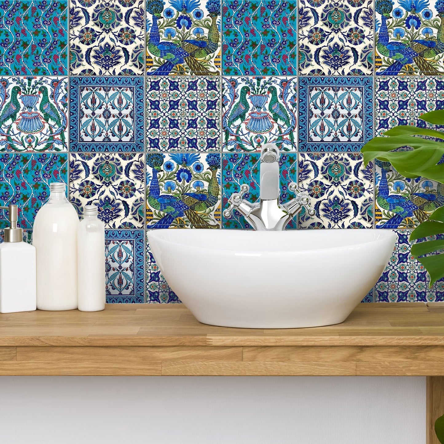 Tilevera stick on vinyl wall tiles
