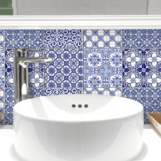 Tilevera stick on vinyl wall tiles