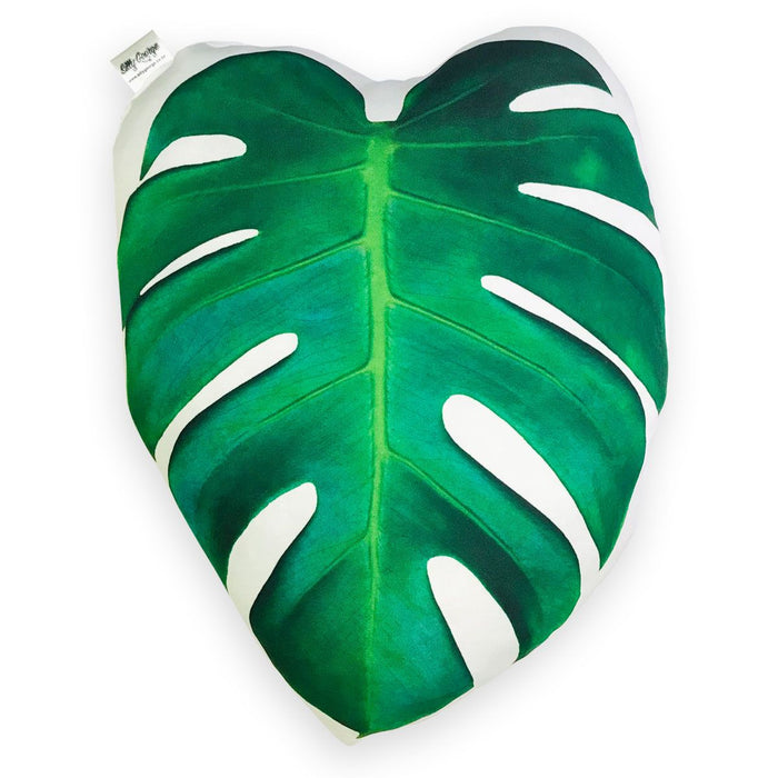 Monstera Leaf Pillow