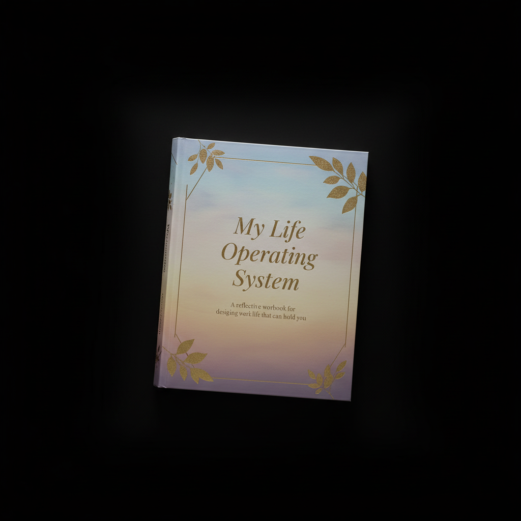 My Life Operating System on Black Background