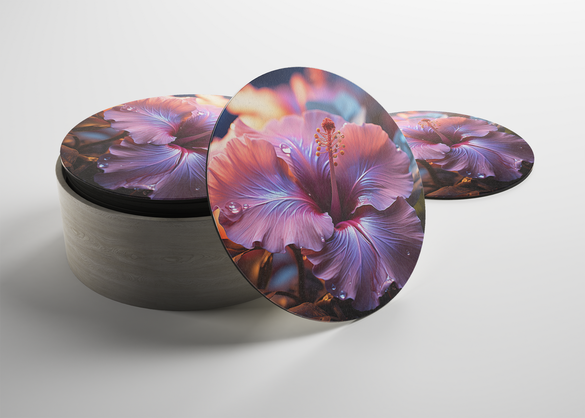 pretty set of coasters